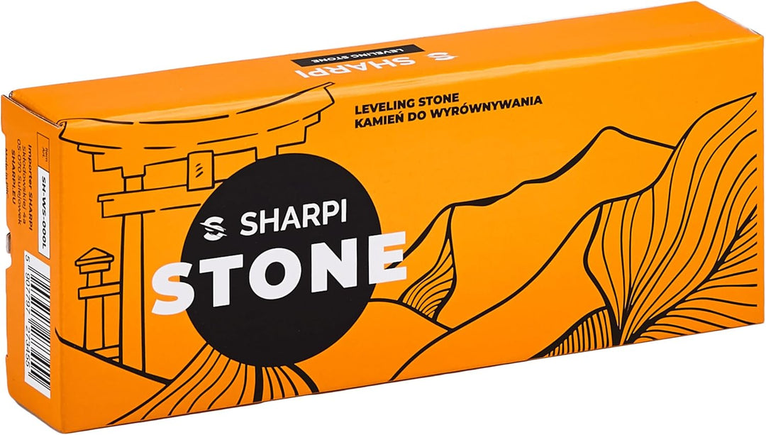 SHARPI Abrichtstein 180 x 60 x 25 mm, Reparatur-/ Nivellierstein geschlitzt, Körnung 360