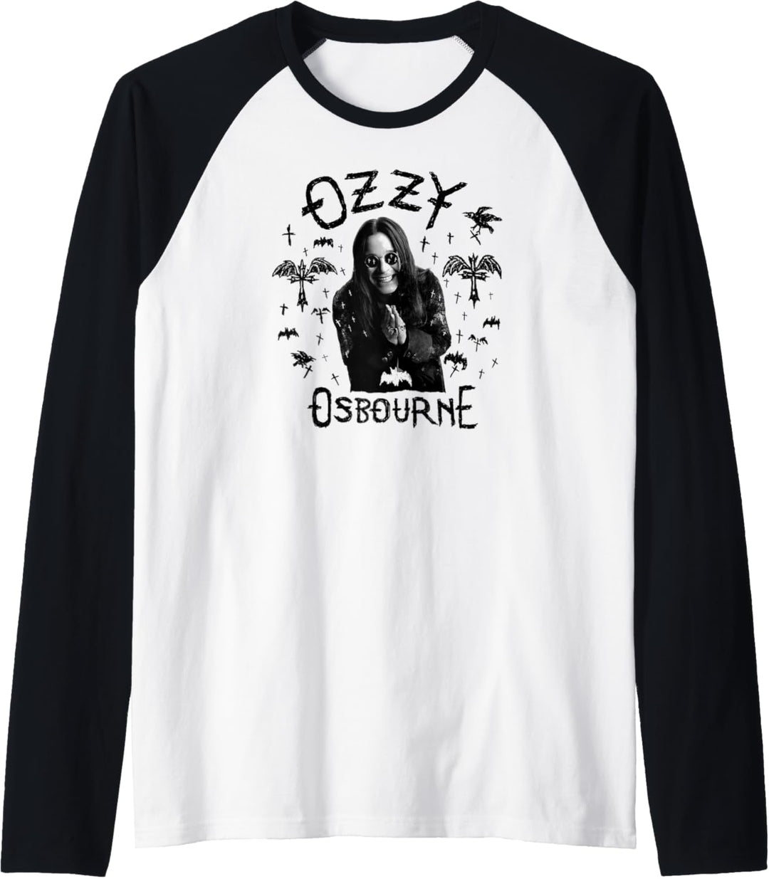 Ozzy Osbourne - Flying Cross Raglan