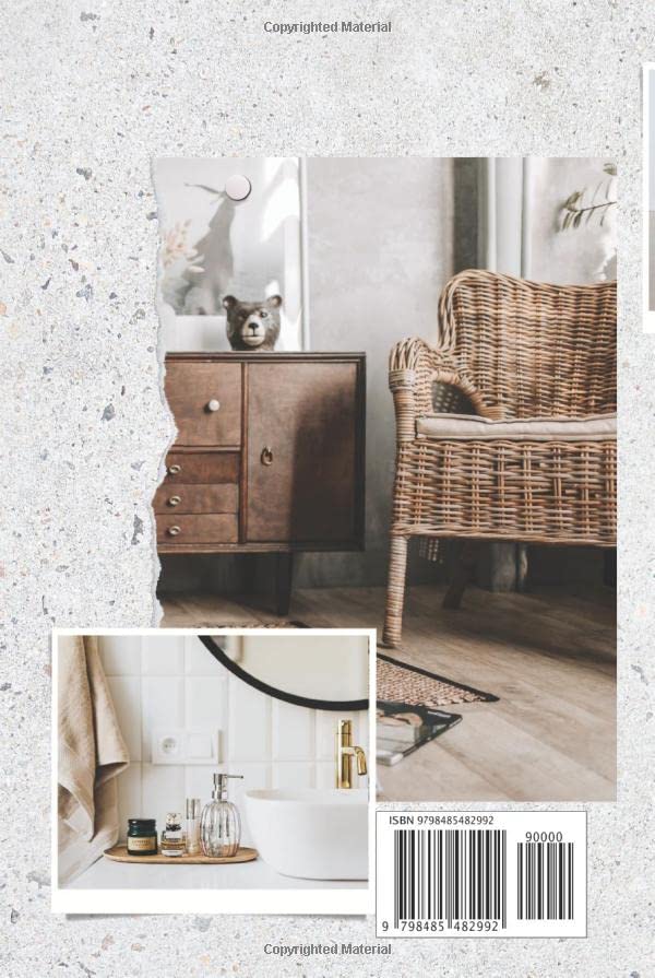 Home Design Inspiration Scrapbook: Premium Hardcover - 100 pages, Gebundenes Buch