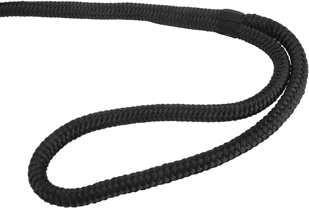 FreeTec 2tlg Boot Fenderleine Nylon Dockline Festmacherleine Fenderseil Bootsseil mit Auge 12mm Durc