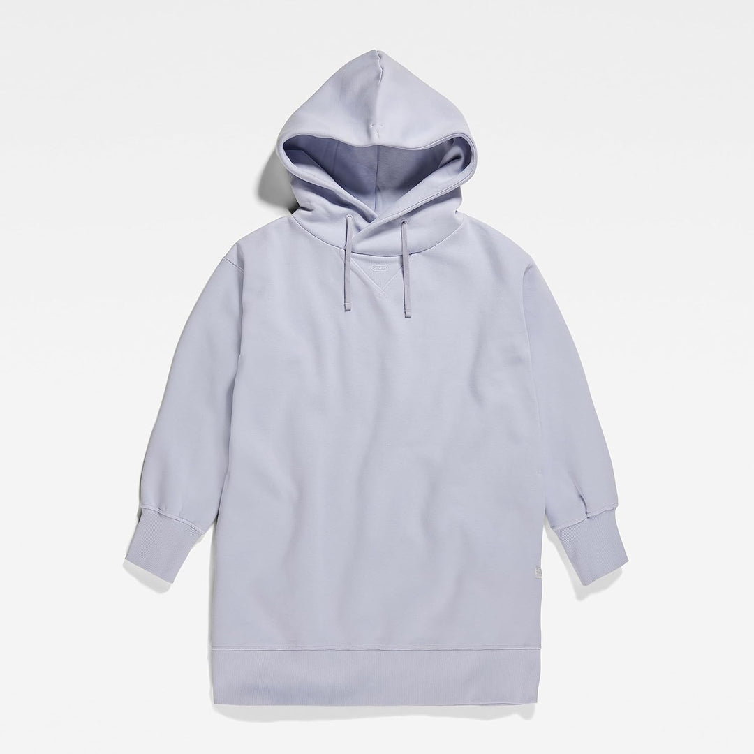 G-STAR RAW Damen Loose Sw HDD Ls Wmn Dresses S Grau (Icelandic Blue D23502-d425-g081), S Grau (Icela