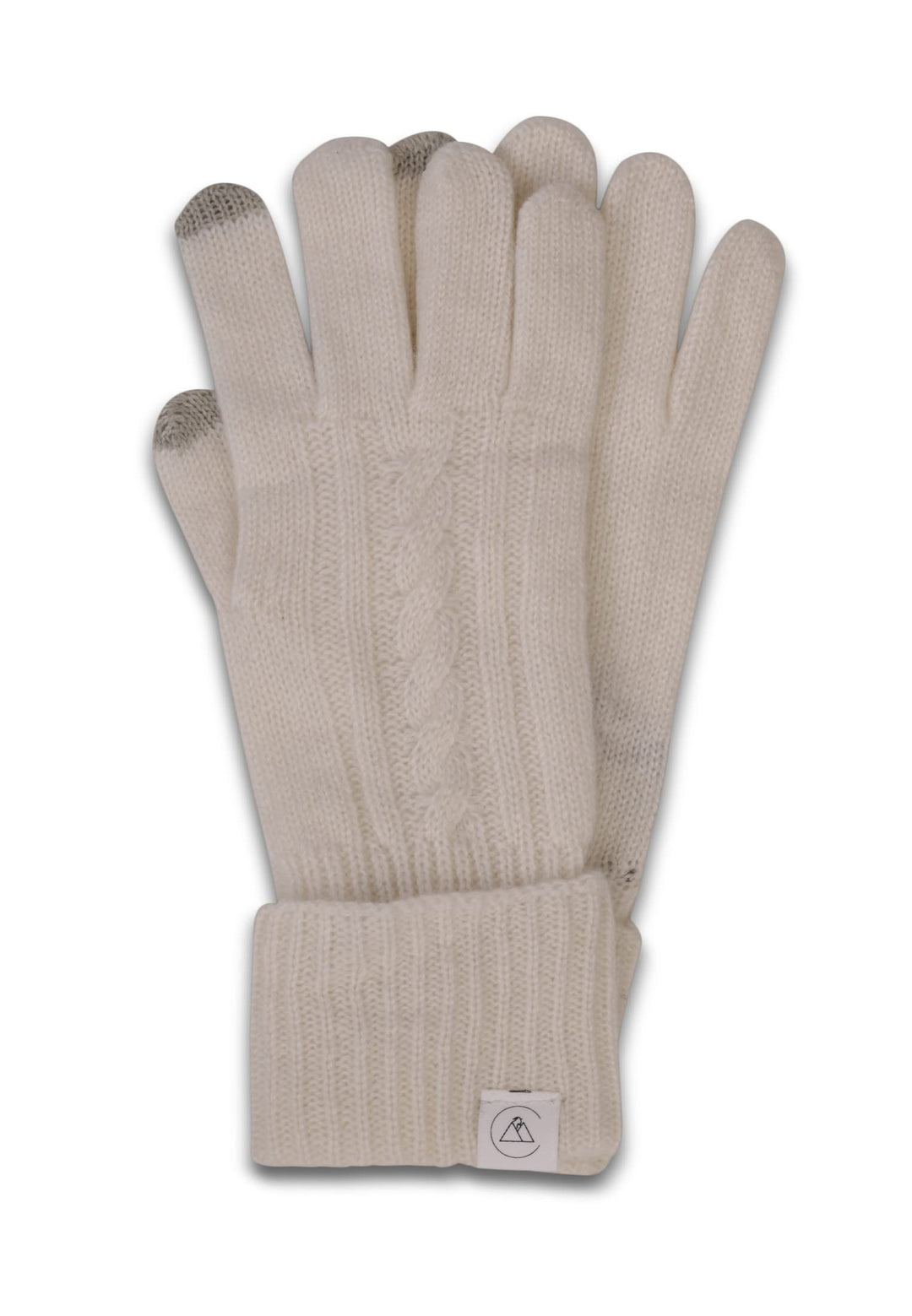 Edle 100% Kaschmir Handschuhe mit Muster, Touchscreen tauglich für Damen und Herren (S/M und L/XL) L
