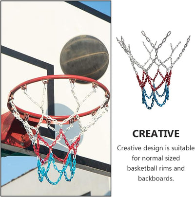 BESPORTBLE Schwerer Basketball Basketball Net Ersatz Heavy Duty Basketball Kette Net Basketball Hoop