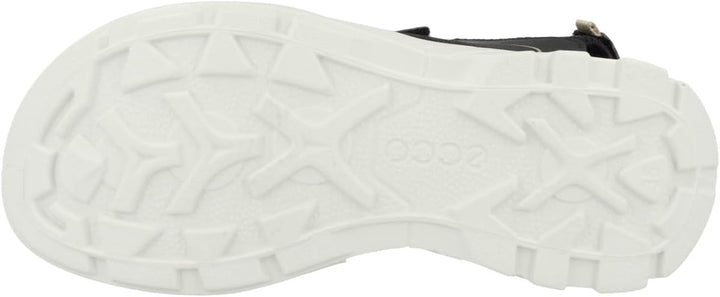 ECCO Jungen Biom Raft Flat Sandal, Schwarz