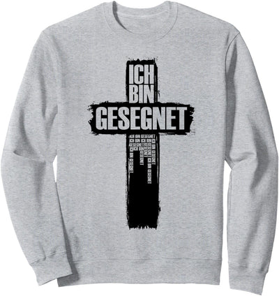 Jesus Christus Segen Religiös Geschenk Sweatshirt