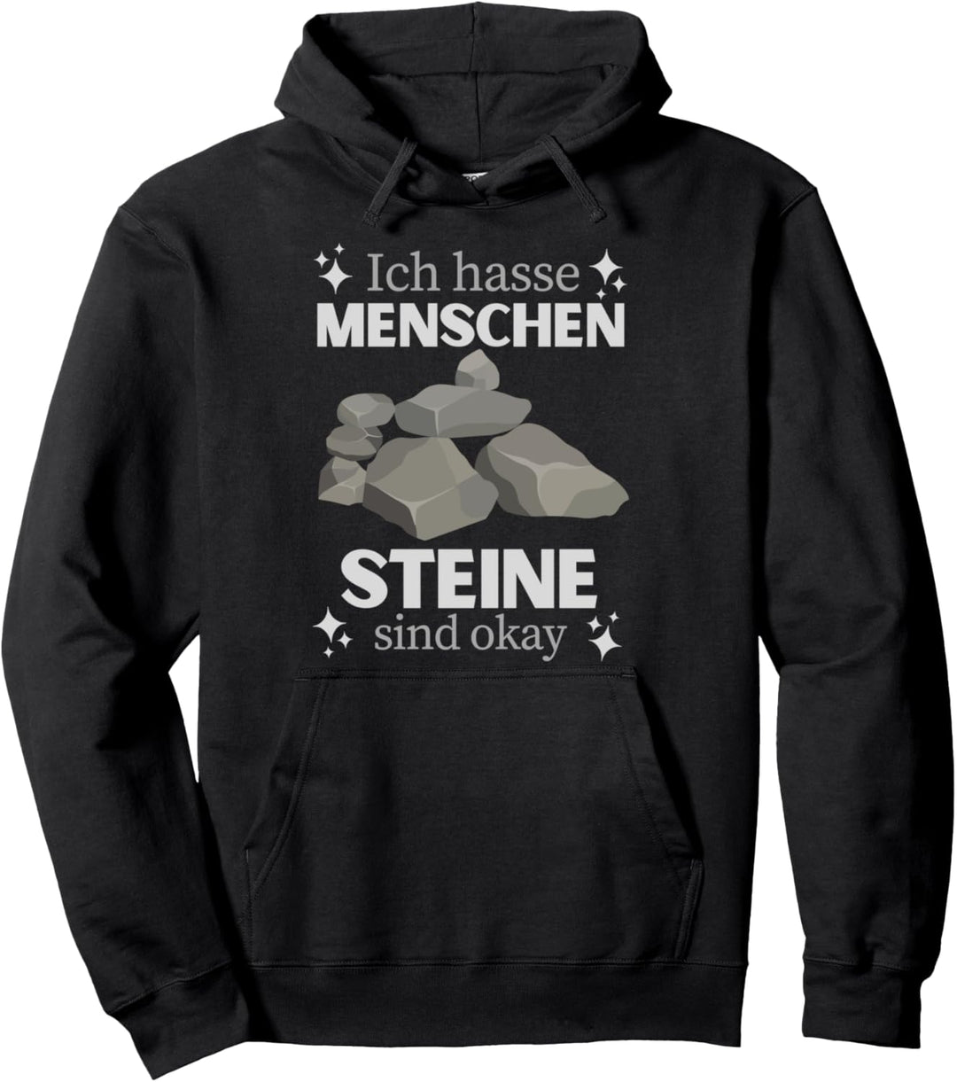 Sarkastischer Spruch: Maurer Steine Bauarbeiter Geologe Pullover Hoodie