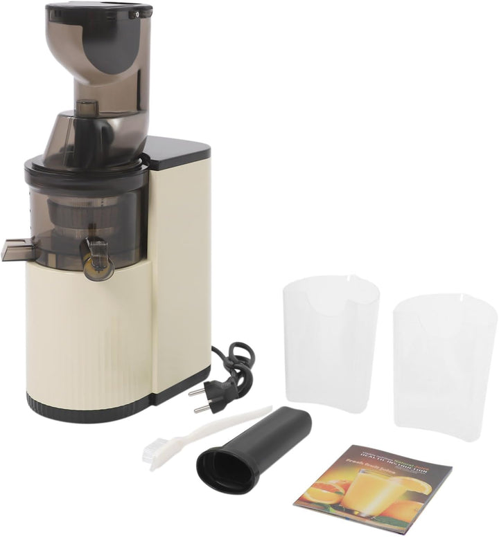 WooDerson 800W Entsafter Gemüse und Obst Spiral-Kaltentsafter, Saftpresse Elektrisch 500ml Langsamer