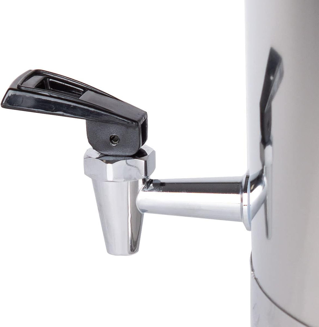 Beeketal 'BMK-20A' Milchkanne Transportkanne 20 Liter aus Edelstahl mit Ablasshahn, auslaufsicherer