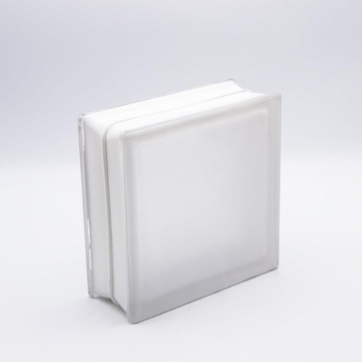 Fuchs Design 5 Stück Glassteine Riva Klar 1-seitig satiniert 19x19x8 cm 1-seitig satiniert Klar | 19