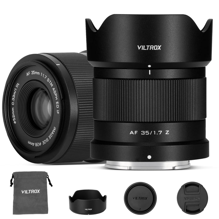 VILTROX 35mm F1.7 APS-C Prime Autofokus Objektive für Nikon Z Mount Kamera Objektive Standard Camera