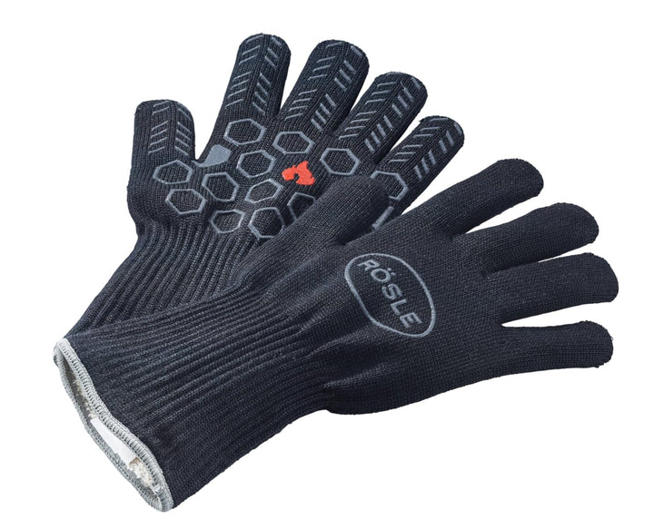 RÖSLE Premium-Grillhandschuhe, Hochwertige Handschuhe zum Schutz vor Verbrennungen, atmungsaktiv und