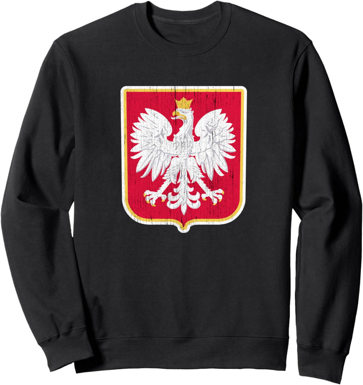 Polska Polnischer Adler Polnisches Wappen Polen Sweatshirt