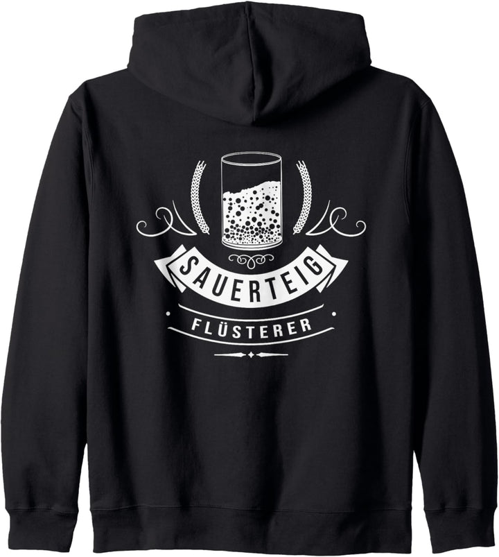 Sauerteigflüsterer Sauerteig Brot Backen Anstellgut Bäcker Kapuzenjacke
