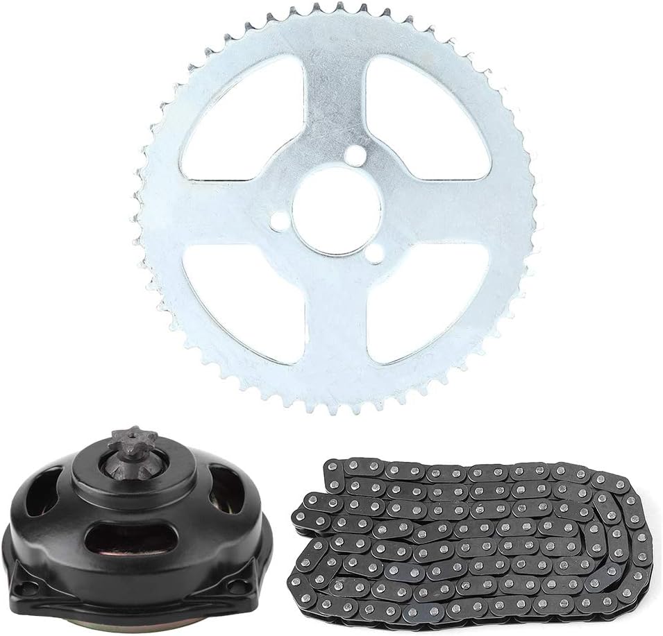 T8F Motorradkette Standard Rollenkette 6T Getriebe Kettenradsatz für Mini Motorrad 47cc 49cc