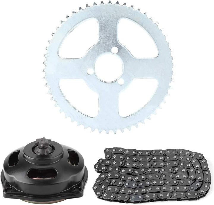 T8F Motorradkette Standard Rollenkette 6T Getriebe Kettenradsatz für Mini Motorrad 47cc 49cc