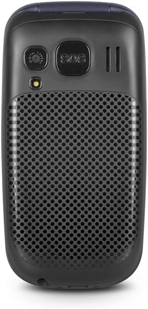 SPC Harmony - Mobiltelefon mit Klappdeckel für Senioren mit grossen Ziffern und Buchstaben, Doppelte