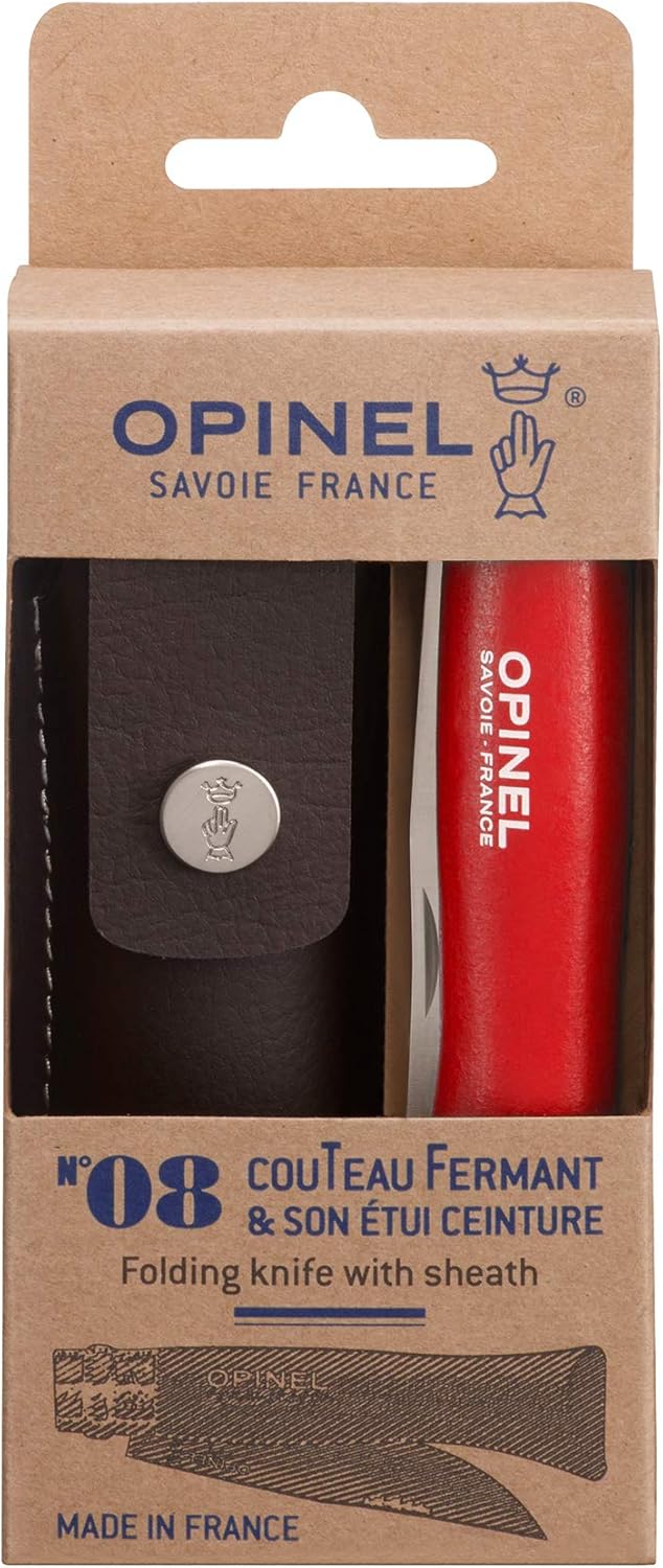 Opinel Messer Messer, Grösse 8, rostfrei, grau, M, 1010310810