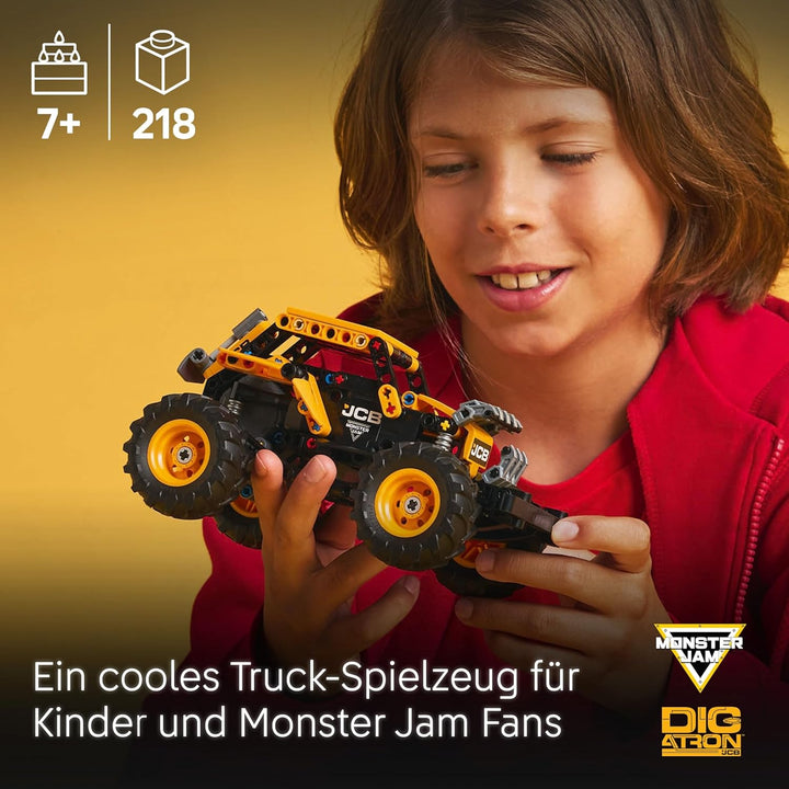 LEGO Technic Monster Jam DIGatron, Monstertruck Spielset für Kinder, Bauspielzeug für Kinder, Jungen