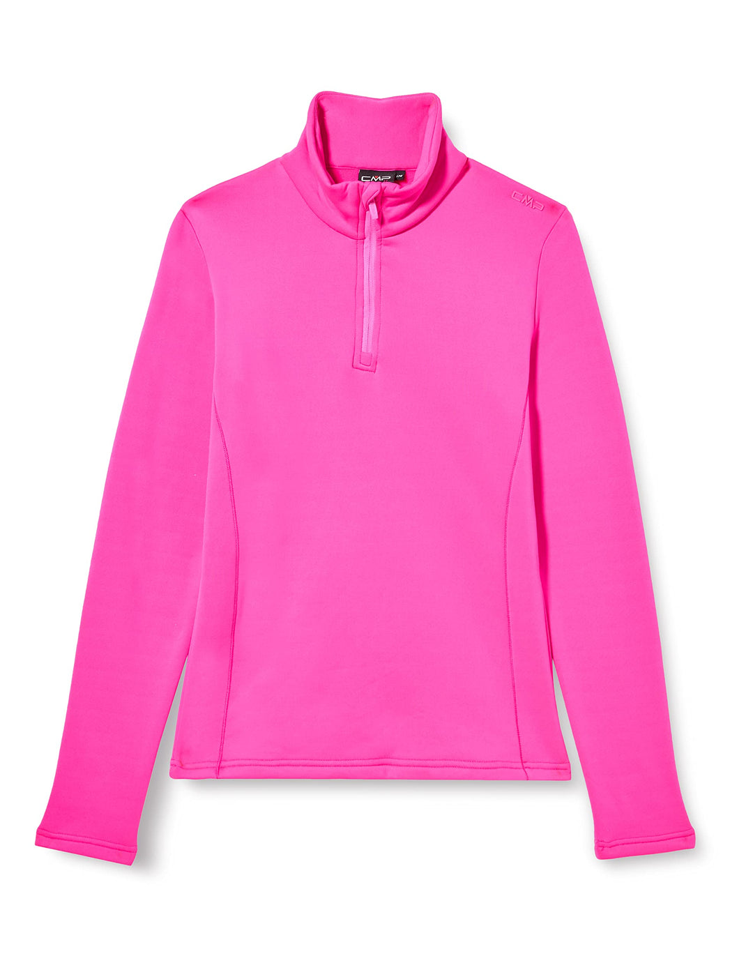 CMP Mädchen Stretch-Fleece-Oberteil für Kinder Shirt 98 Lila Fluoreszierend, 98 Lila Fluoreszierend