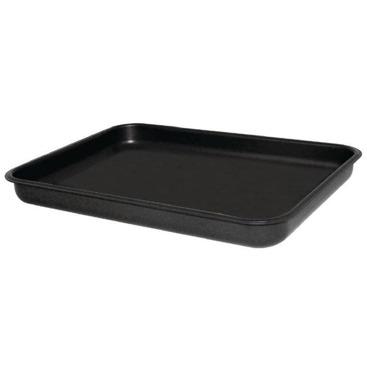 Vogue C061 eloxiertes Aluminium Bakewell Pan 370 x 215 x 40mm deep, 370 x 215 x 40mm deep