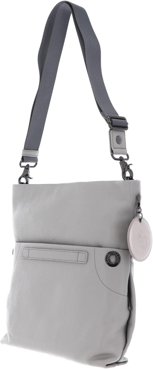 Mandarina Duck Damen Mellow Leather Umhängetasche Pearl, Pearl