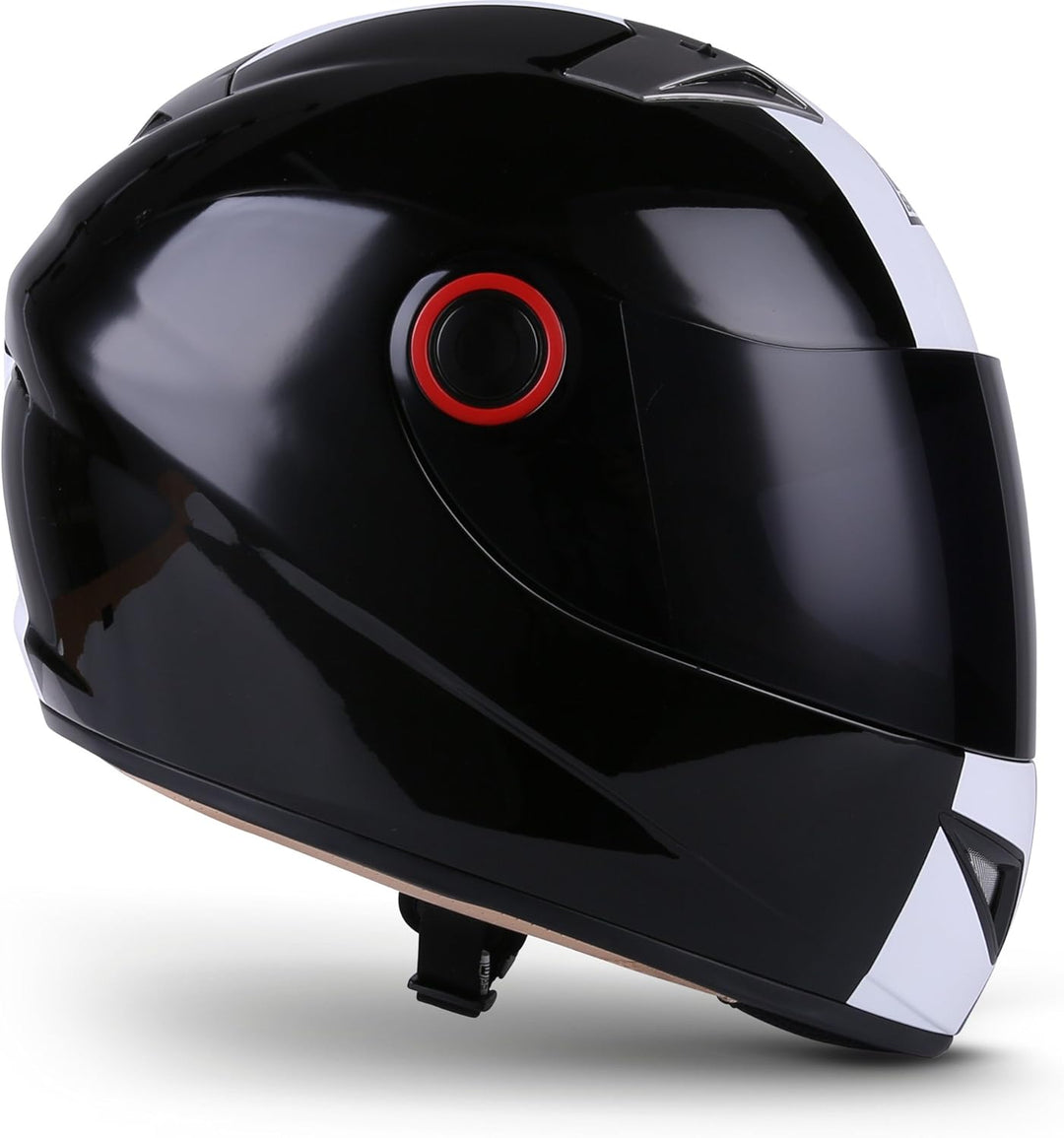 Soxon® ST-666 „Deluxe Titan“ · Integral-Helm · Full-Face Motorrad-Helm Roller-Helm Scooter-Helm Crui
