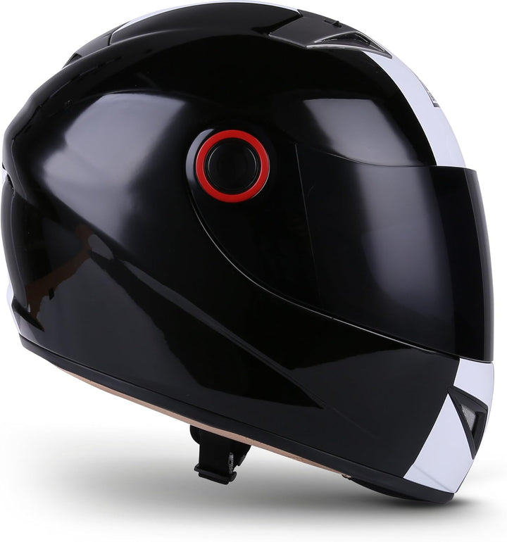 Soxon® ST-666 „Deluxe Titan“ · Integral-Helm · Full-Face Motorrad-Helm Roller-Helm Scooter-Helm Crui