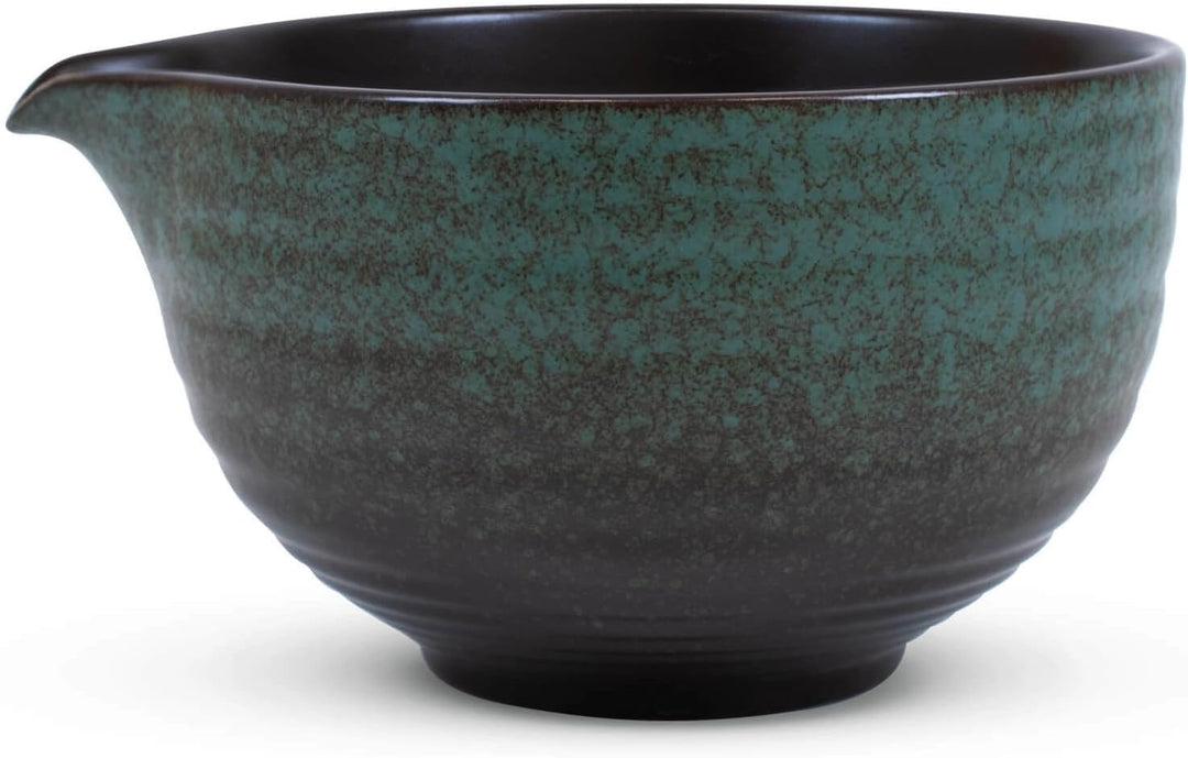 „Umi“ Matcha-Zubereitungsset aus Keramik und Bambus – Vom Meer inspirierte Eleganz und Ruhe
