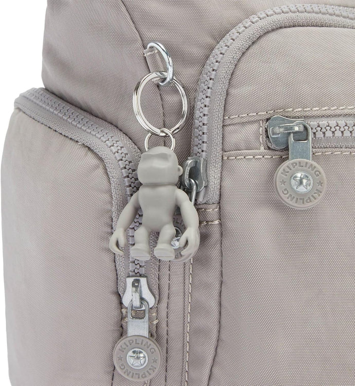 Kipling Damen Gabbie Crossbody, Grey Grau, 35.5x30x18.5 cm (B x H T) EU Einheitsgrösse Grey Gris, Ei