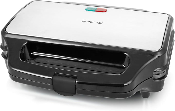 Emerio XXL Sandwichtoaster für alle Toastgrössen geeignet, BPA frei, grosse Muschelform, leicht zu r