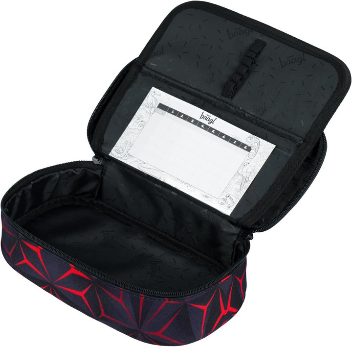 Baagl Schulrucksack Set Jungen Mädchen 3 Teilig, Schultasche für Grundschule Volksschule, Grundschul