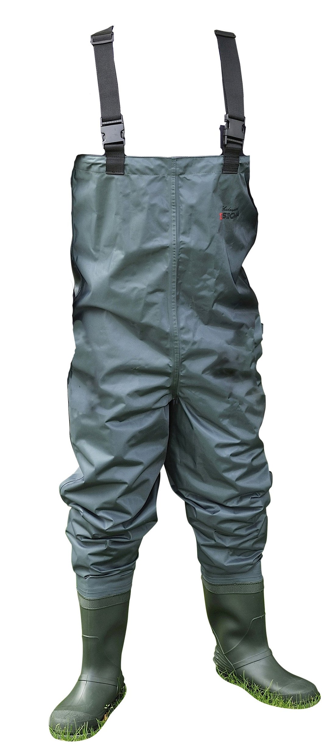 SHAKESPEARE Unisex Sigma Sigma Nylon Chest Wader EU 41 | UK 7 |US 8 Black/Gray/Blue Revo, EU 41 | UK