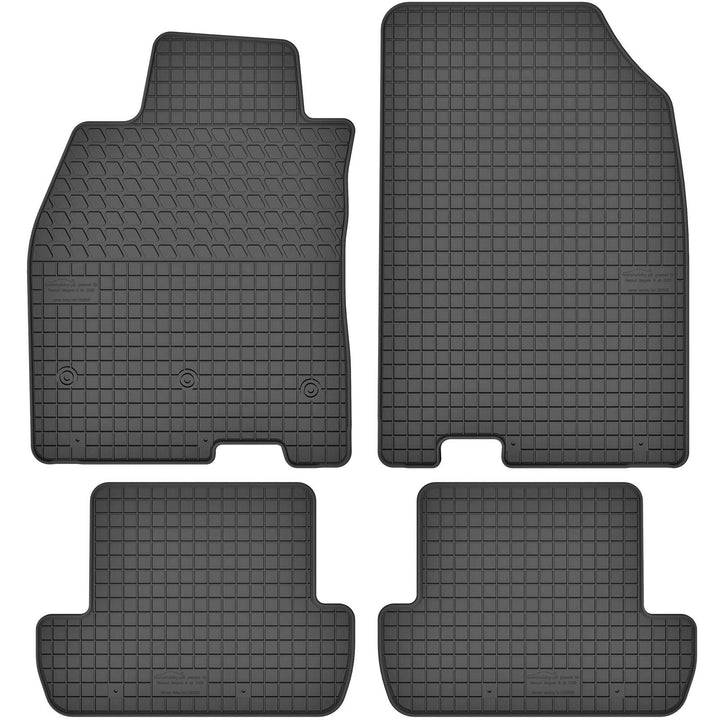 AGCPdirect Gummi Matten Fussmatten Passgenau 4-teilig Set für Renault Megane 3 2008-2016