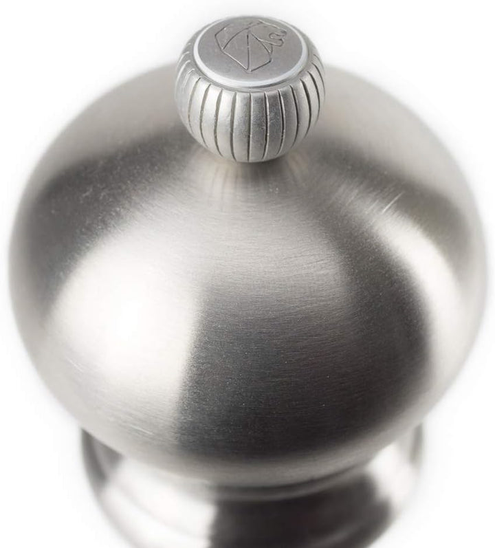 PEUGEOT - Salzmühle Paris Chef u‘Select 30 cm + Steinsalz - Aus Edelstahl - 6 voreingestellte Mahlgr