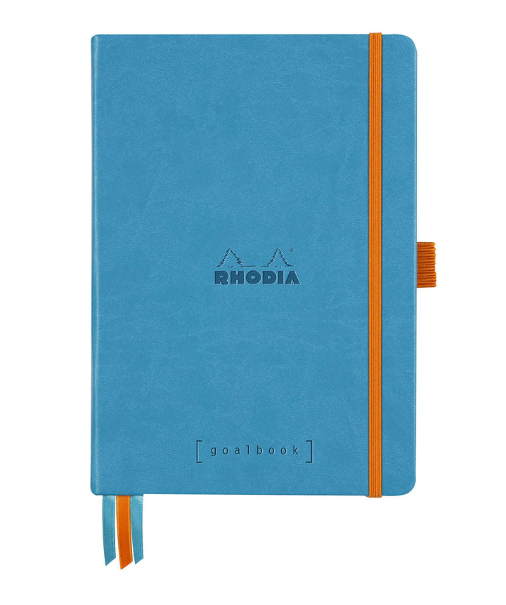 Rhodia 118576C Notizheft Goalbook (DIN A5, 14,8 x 21 cm, Dot, praktisch und trendige, mit festem Dec