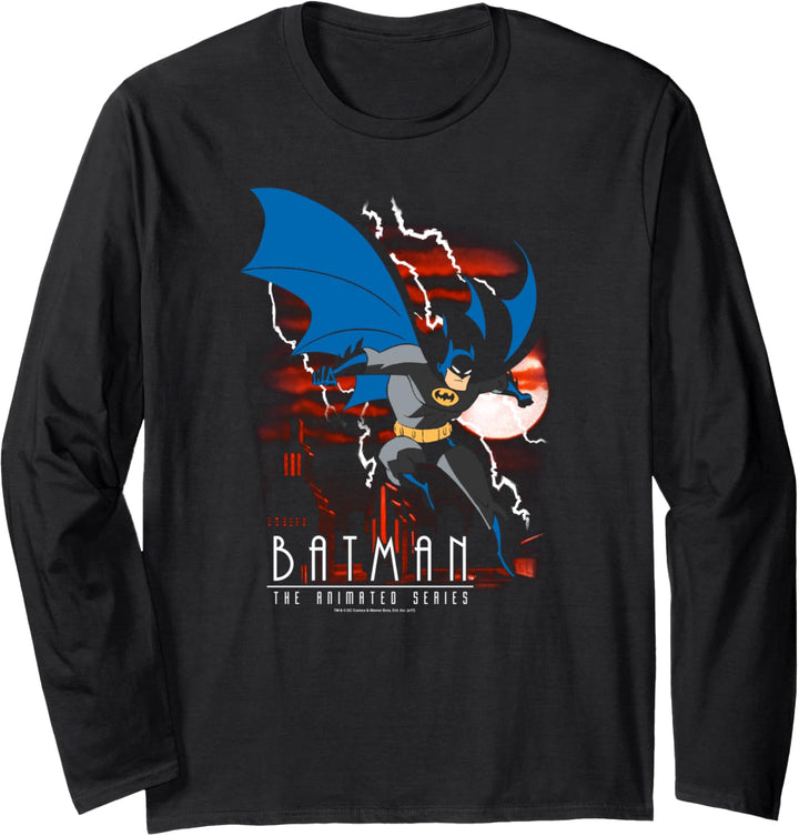 Batman: Animated Series Lightning Strike Langarmshirt