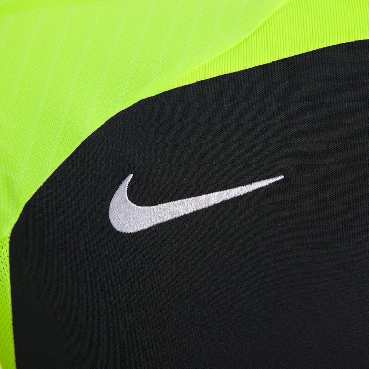 Nike Herren M Nk Df Strke Iii JSY Ss T-Shirt S Black/Volt/Volt/White, S Black/Volt/Volt/White