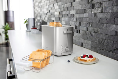 ZWILLING ENFINIGY Toaster mit 3 Automatikprogrammen, 7 Bräunungsgraden und Abschaltfunktion, 2 Schli