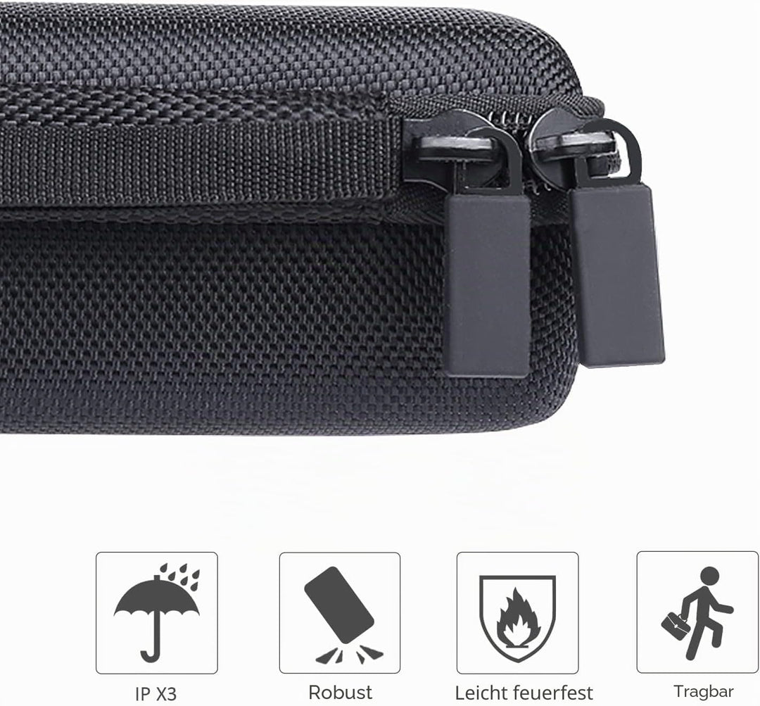 co2CREA Hart Reise Schutz Hülle Etui Tasche für Zoom F3 Multi-Track Field Recorder, Nur Hülle, für Z