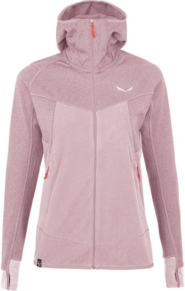 Salewa Damen Puez Hybrid Polarlite Hooded Fleece Women Blusen & T-shirts XS ZEPHYR MELANGE, XS ZEPHY