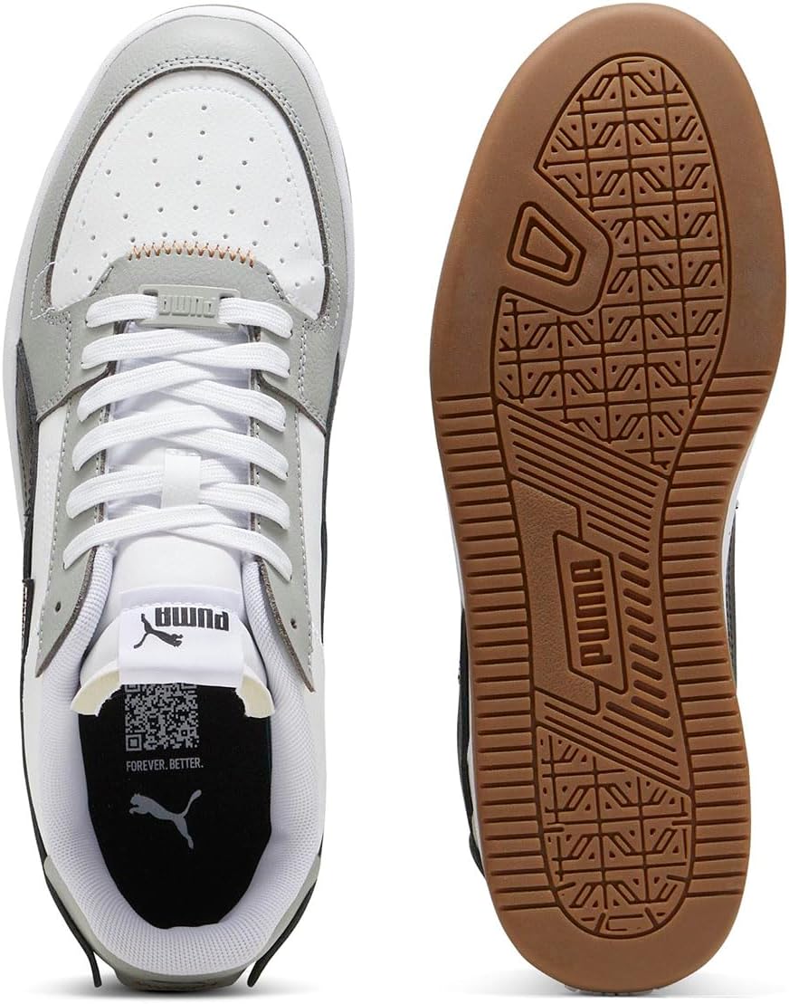 Puma Unisex Puma Caven 2.0 VtgSneaker 40.5 EU 2 0 Vtg White Black Smokey Gray, 40.5 EU 2 0 Vtg White