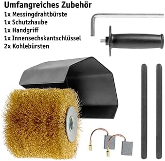 WALTER Bürstenschleifer 1300W – Leistungsstarker Walzenschleifer, Schleifmaschine für Aussenrenovier