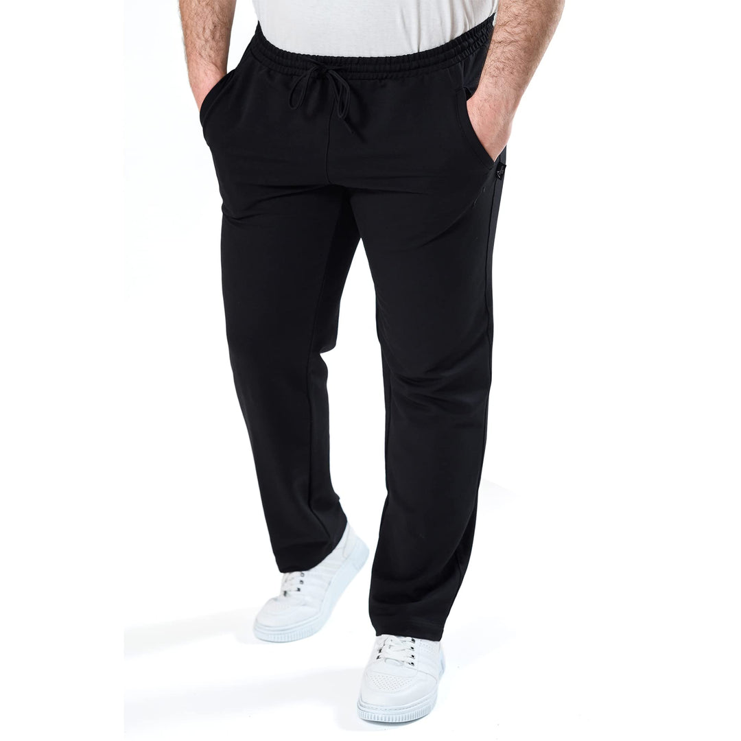 Authentic Klein Klassische gerade geschnittene Herren Jogginghose für Sport- und Freizeit aus hochwe