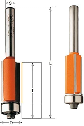 CMT Orange Tools 906.127.11 – Erdbeere für Zusammenfassung HM S 8 D 12.7 x 25