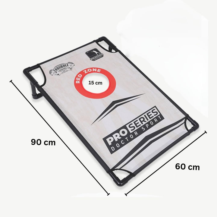 Original Offizielles 90x60cm Cornhole | Amerikanisches Cornhole | Luxus Tragetasche | Offizielle Abm