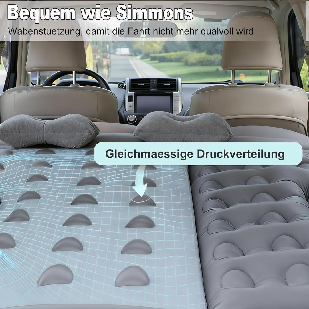 SUV Luftmatratze Autobett aufblasbare Matratze für LKW Rücksitz - Faltbare Luftmatratze mit elektris
