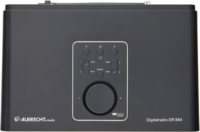 Albrecht DR 884 Kompaktanlage, 27884, Internetradio, Digitalradio, DAB+, UKW mit RDS, Bluetooth, USB