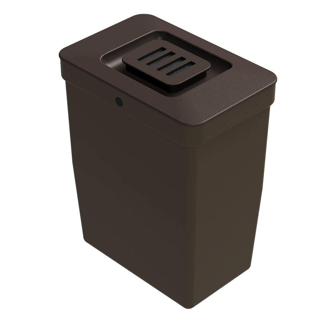 LM 534 Deckel für LM 530 Biomülleimer 8L, Biotonnendeckel mit austauschbar Filterkartusche, 230x153x