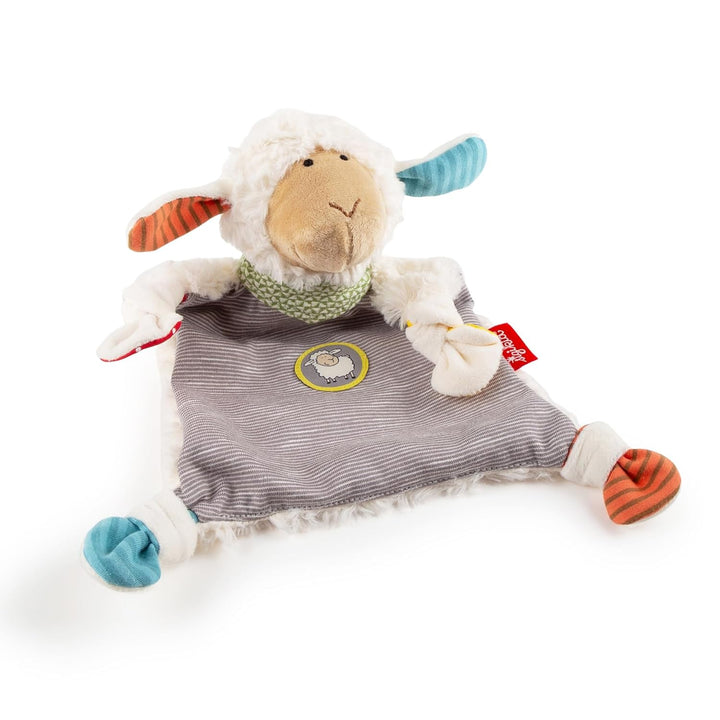 SIGIKID 39240 Schnuffeltuch Schaf Kuscheltuch Mädchen und Jungen Babyspielzeug empfohlen ab Geburt m