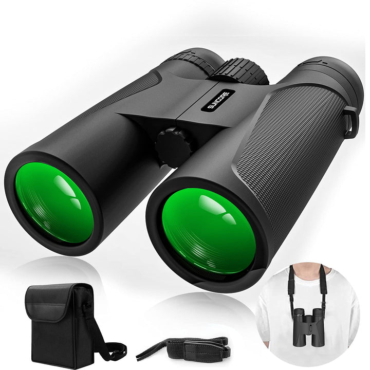 Yongheng 12x42 HD Binoculars Professional,fernglas Erwachsene wasserdicht,für Vogelbeobachtung, für